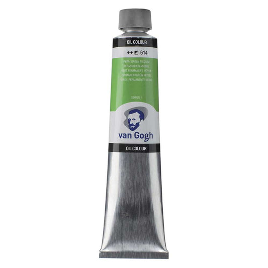Talens Van Gogh Yağlı Boya 200ml Permanent Green Medium 614 S.1