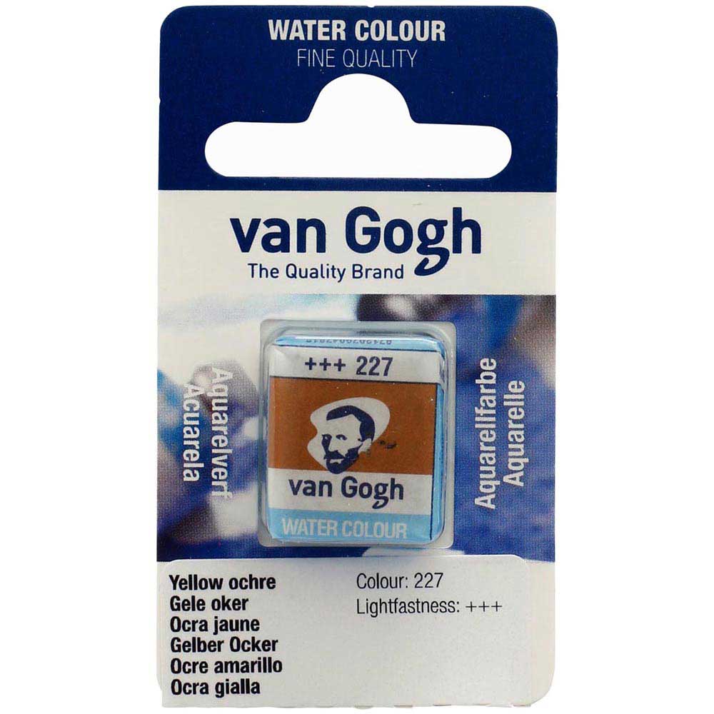 Van Gogh Water Colour Yellow Ochre 227 (Yarım Tablet)