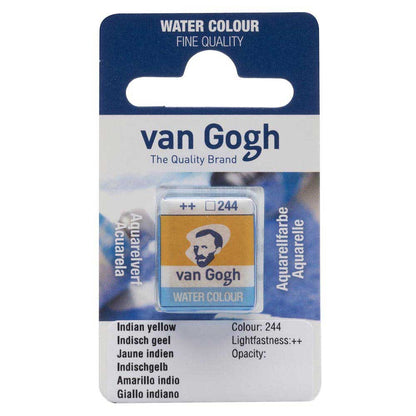 Van Gogh Water Colour Indian Yellow 244 (Yarım Tablet)