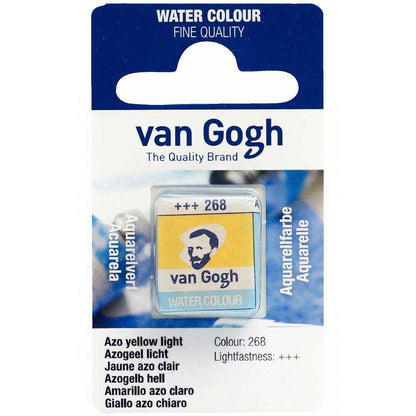 Van Gogh Water Colour Azo Yellow Light 268 (Yarım Tablet)
