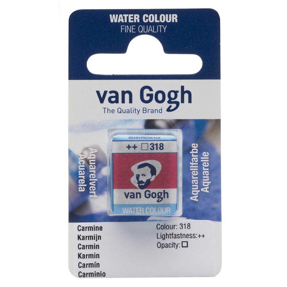 Van Gogh Water Colour Carmine 318 (Yarım Tablet)