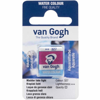 Van Gogh Water Colour Madder Lake Light 327 (Yarım Tablet)