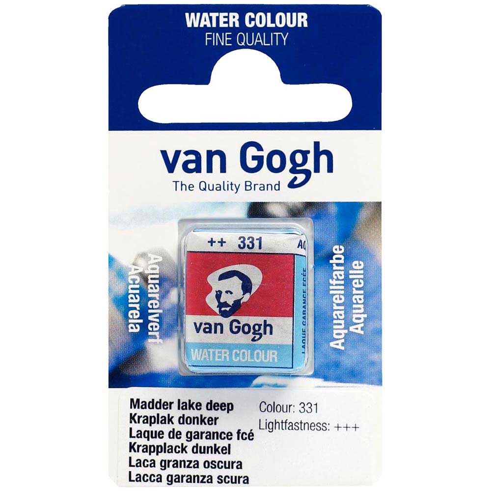 Van Gogh Water Colour Madder Lake Deep 331 (Yarım Tablet)