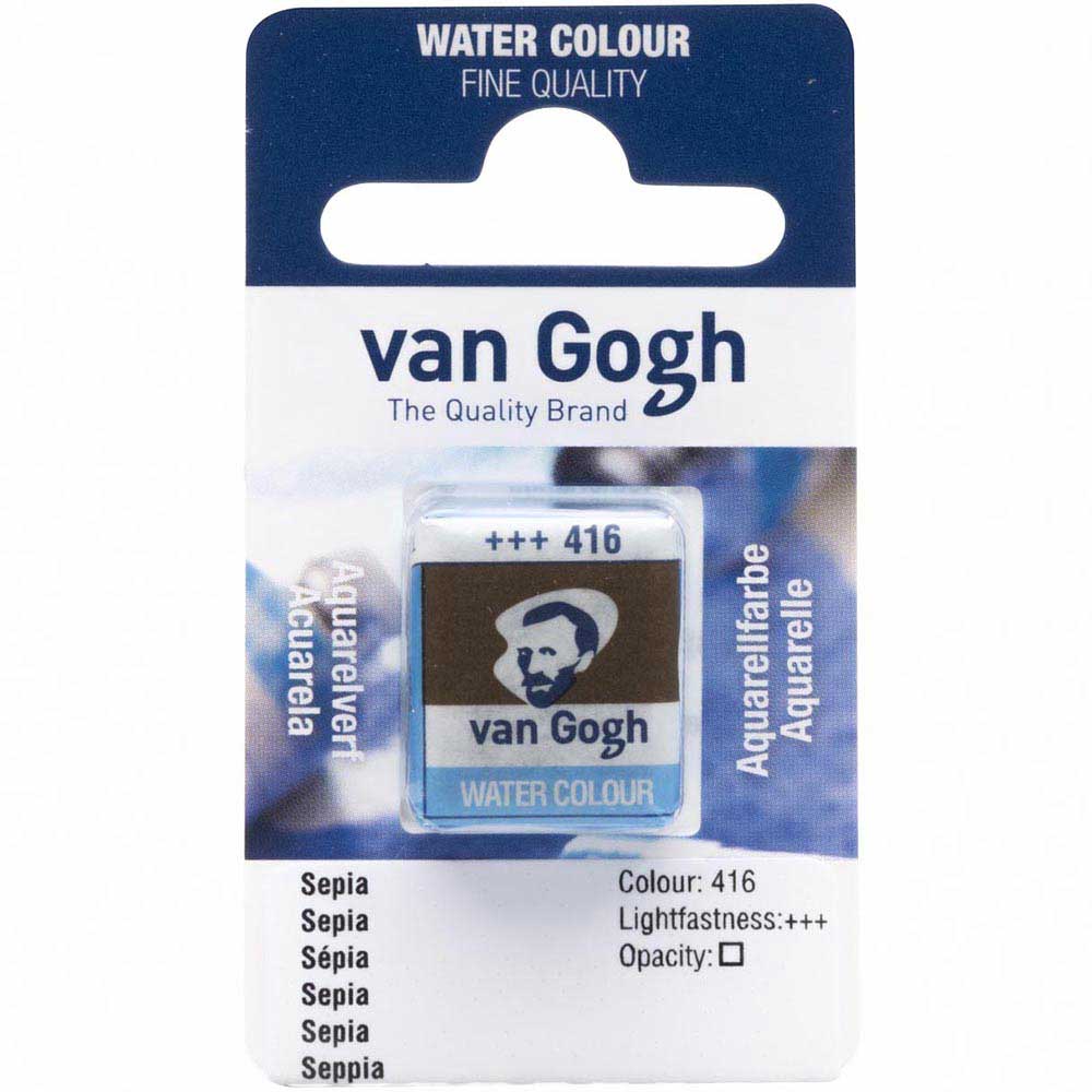 Van Gogh Water Colour Sepia 416 (Yarım Tablet)