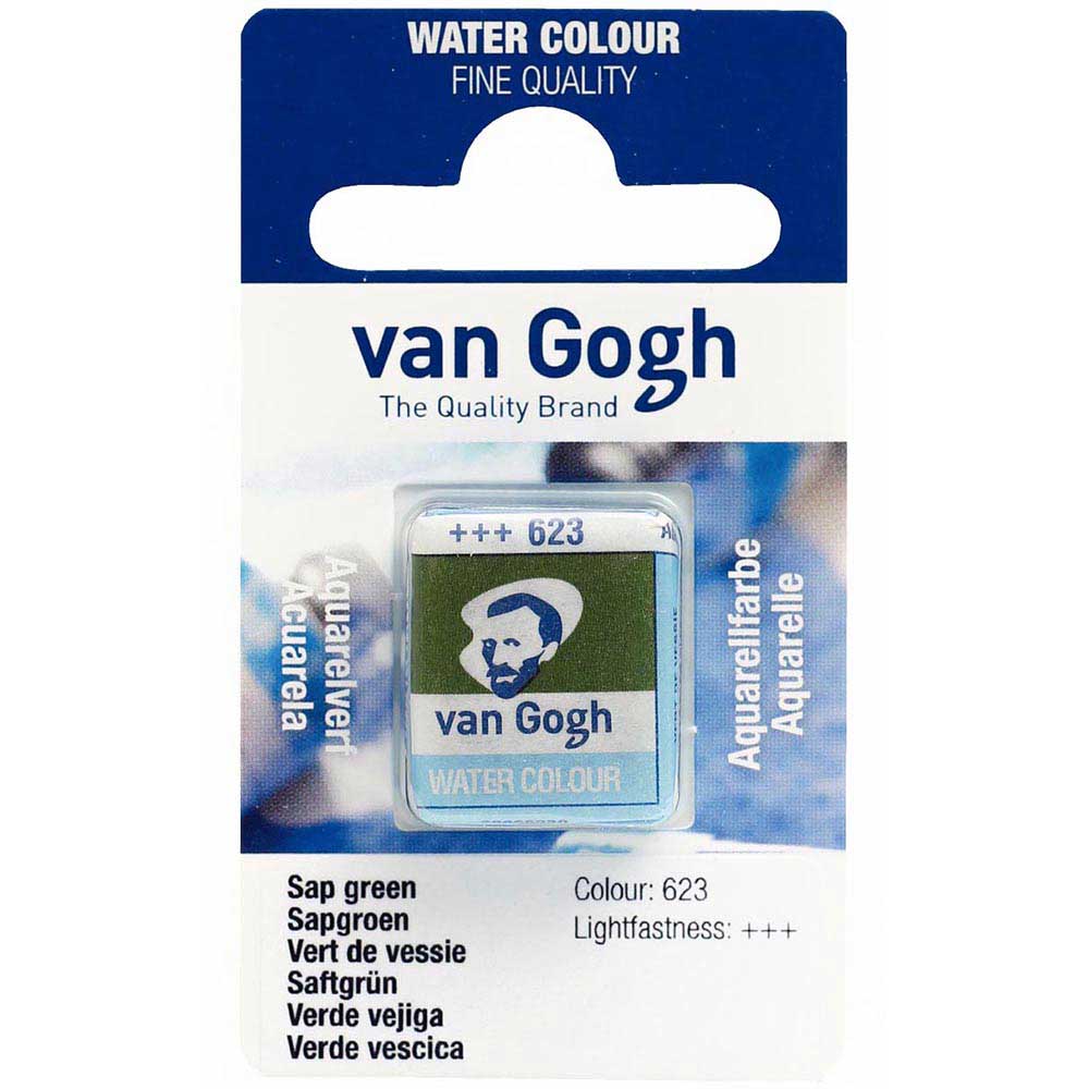 Van Gogh Water Colour Sap Green 623 (Yarım Tablet)