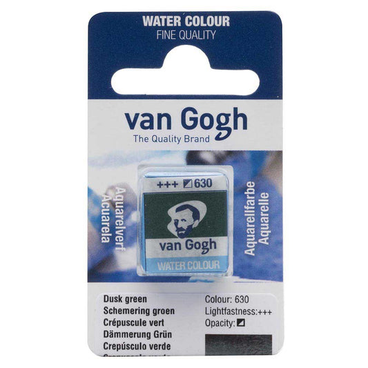 Van Gogh Water Colour Dusk Green 630 (Yarım Tablet)