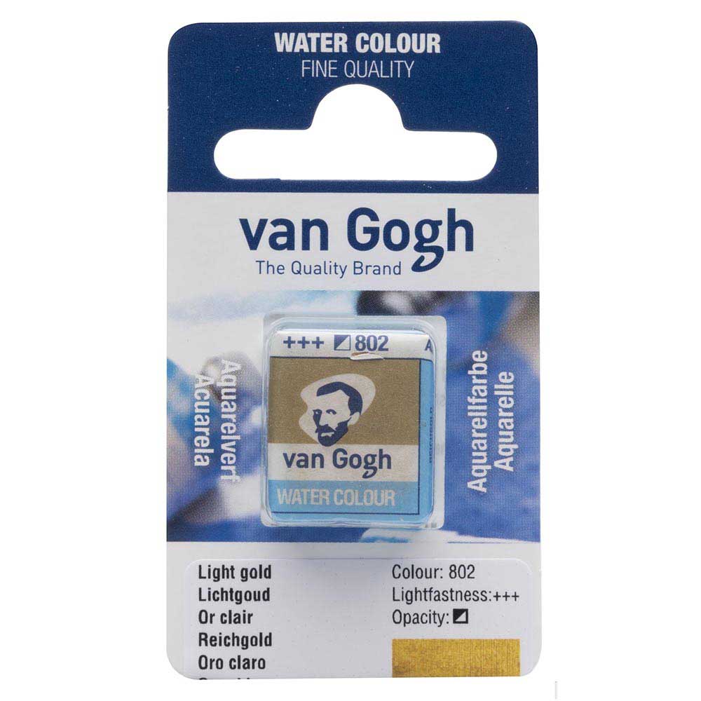 Van Gogh Water Colour Light Gold 802 (Yarım Tablet)