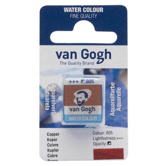 Van Gogh Water Colour Copper 805 (Yarım Tablet)