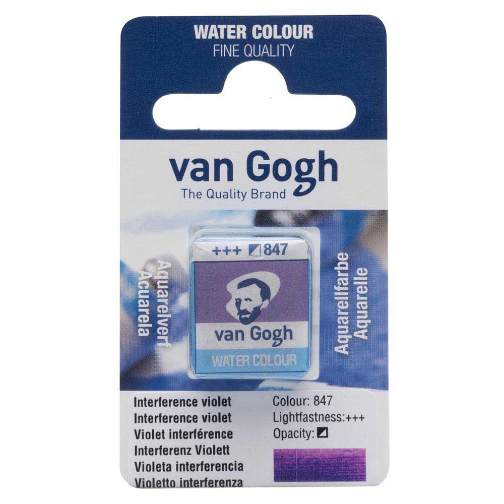 Van Gogh Water Colour Interference Violet 847 (Yarım Tablet)
