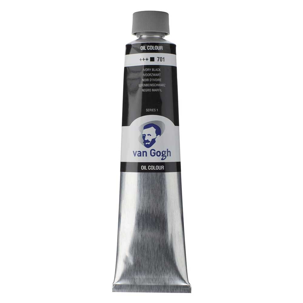 Talens Van Gogh Yağlı Boya 200ml Ivory Black 701 S.1