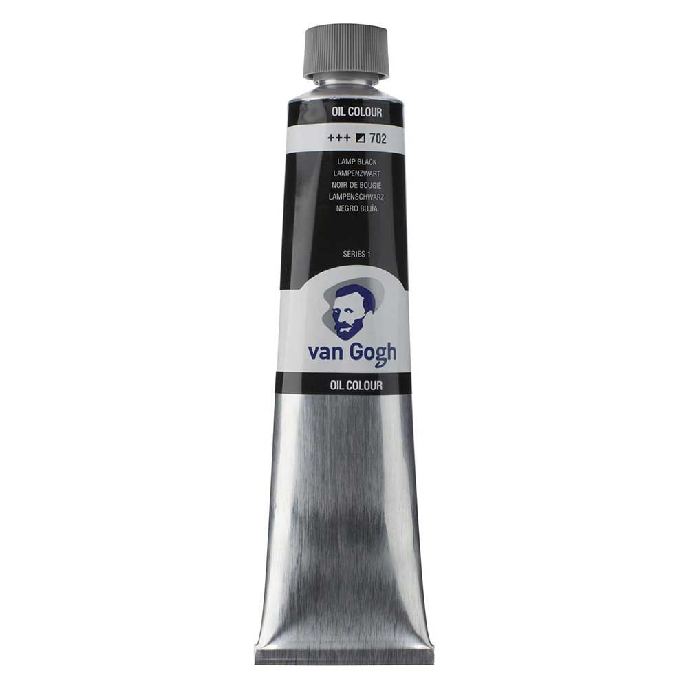 Talens Van Gogh Yağlı Boya 200ml Lamp Black 702 S.1