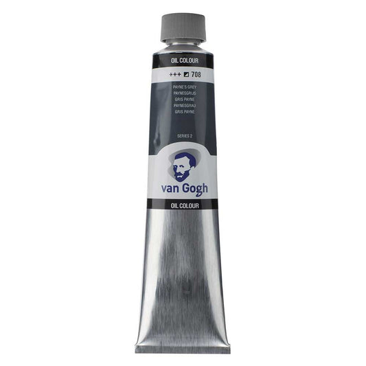 Talens Van Gogh Yağlı Boya 200ml Paynes Grey 708 S.2