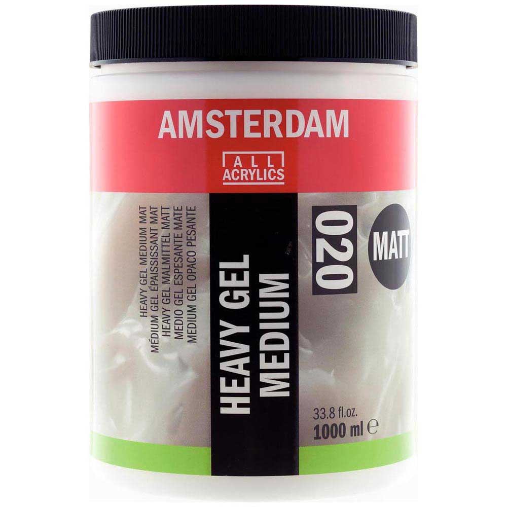 Amsterdam Heavy Gel Medium Matt 020 1lt (Mat Doku Jeli)