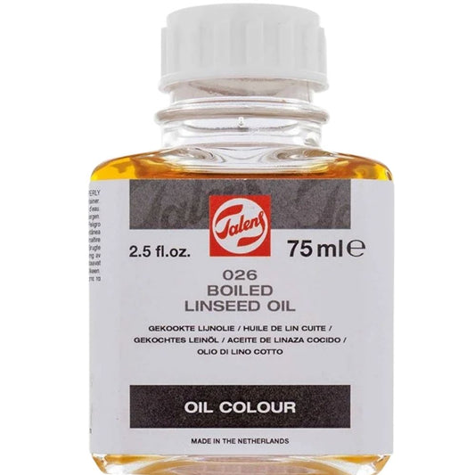 Talens Linseed Oil Boiled 026 75ml (Kaynatılmış Keten Yağı)
