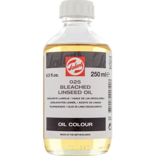 Talens Linseed Oil Bleached 025 250ml (Ağartılmış Keten Yağı)