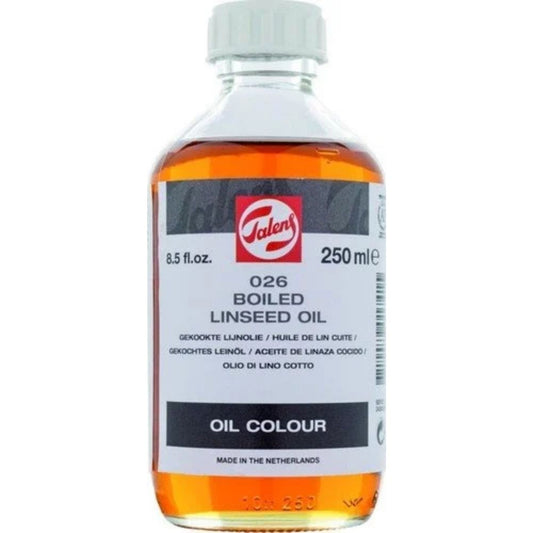 Talens Linseed Oil Boiled 026 250ml (Kaynatılmış Keten Yağı)