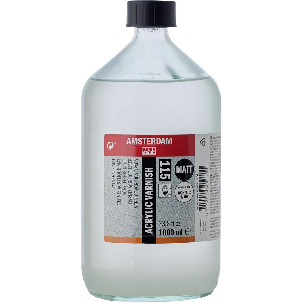 Amsterdam Acrylic Varnish Matt 115 1000ml