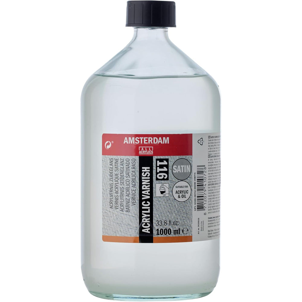 Amsterdam Acrylic Varnish Saten 116 1000ml