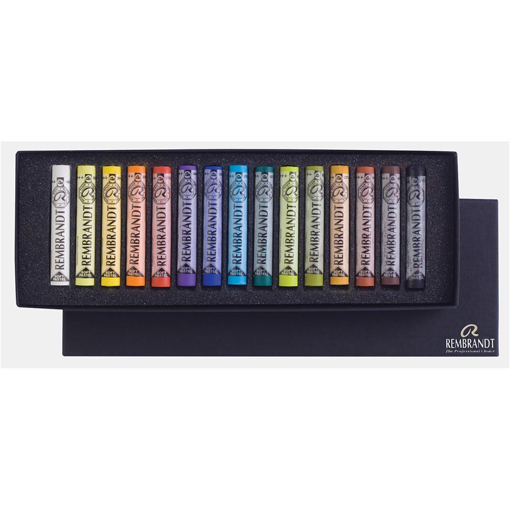 Rembrandt Soft Pastel 15'li Set Tam Boy Toz Pastel