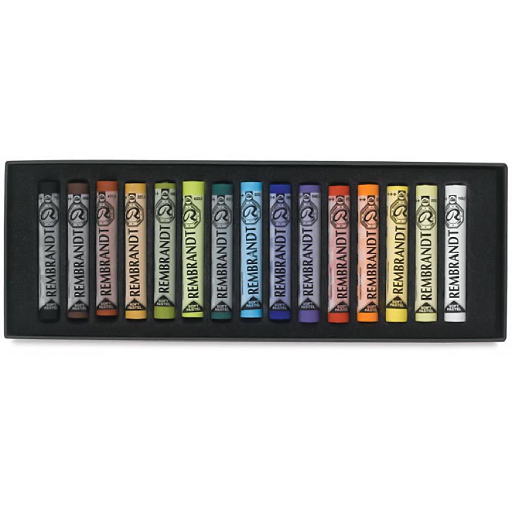 Rembrandt Soft Pastel 15'li Set Tam Boy Toz Pastel