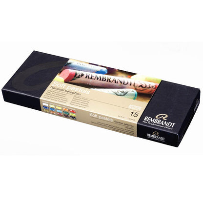 Rembrandt Soft Pastel 15'li Set Tam Boy Toz Pastel