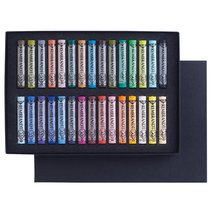 Rembrandt Soft Pastel 30'lu Set Tam Boy Toz Pastel (General / Genel)