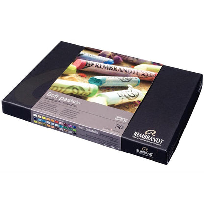 Rembrandt Soft Pastel 30'lu Set Tam Boy Toz Pastel (General / Genel)