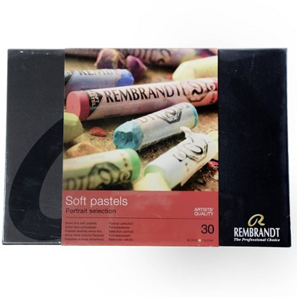 Rembrandt Soft Pastel 30'lu Set Tam Boy Toz Pastel (Portrait / Portre)