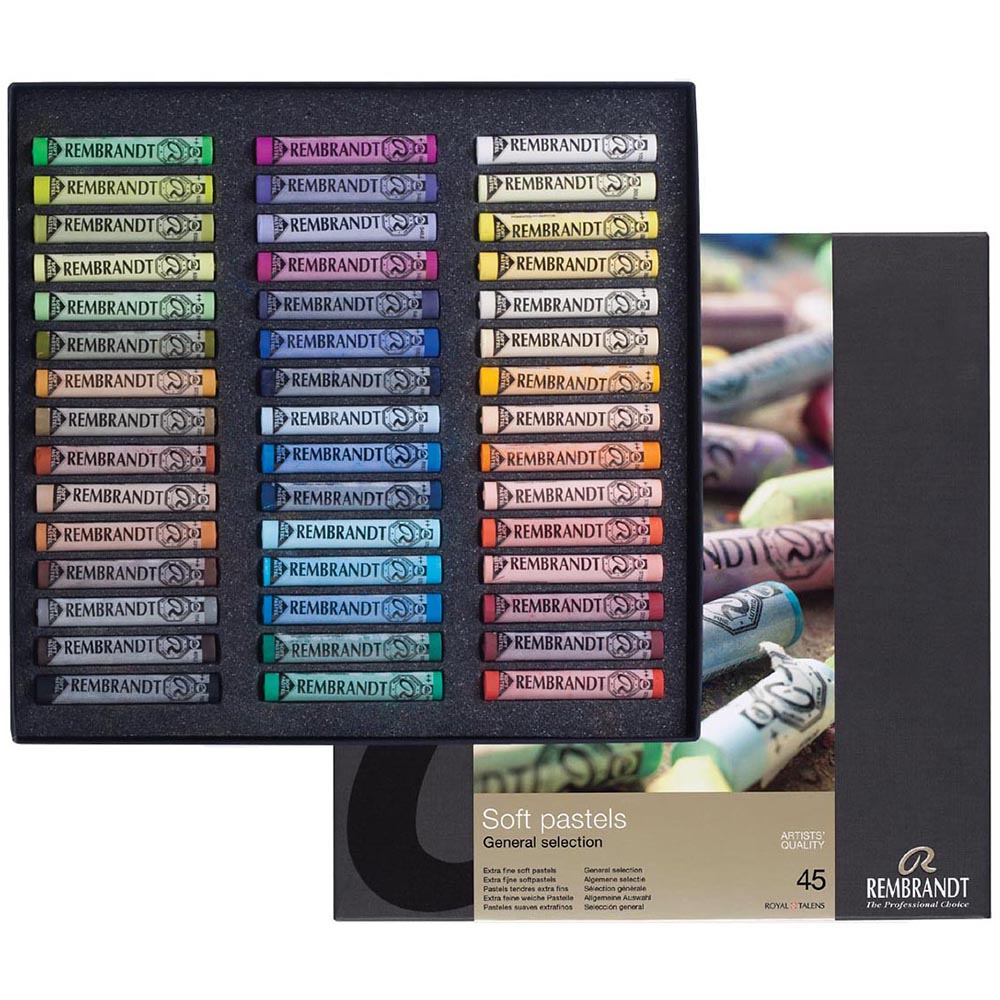 Rembrandt Soft Pastel 45'li Set Tam Boy Toz Pastel