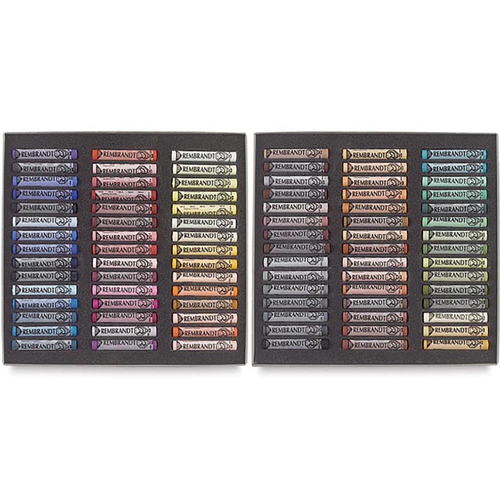 Rembrandt Soft Pastel 90'lı Set Tam Boy Toz Pastel (Portrait / Portre)