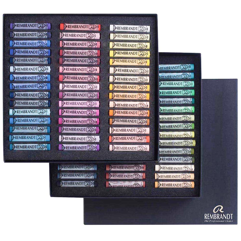 Rembrandt Soft Pastel 90'lı Set Tam Boy Toz Pastel (Portrait / Portre)