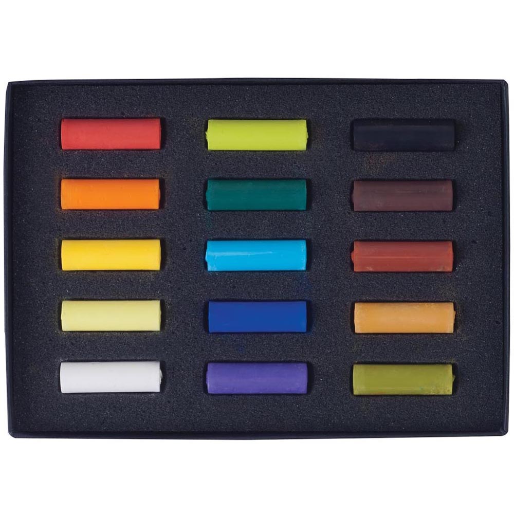 Rembrandt Soft Pastel 15'li Set Yarim Boy Toz Pastel