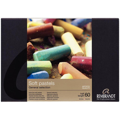 Rembrandt Soft Pastel 60'lı Set Yarim Boy Toz Pastel