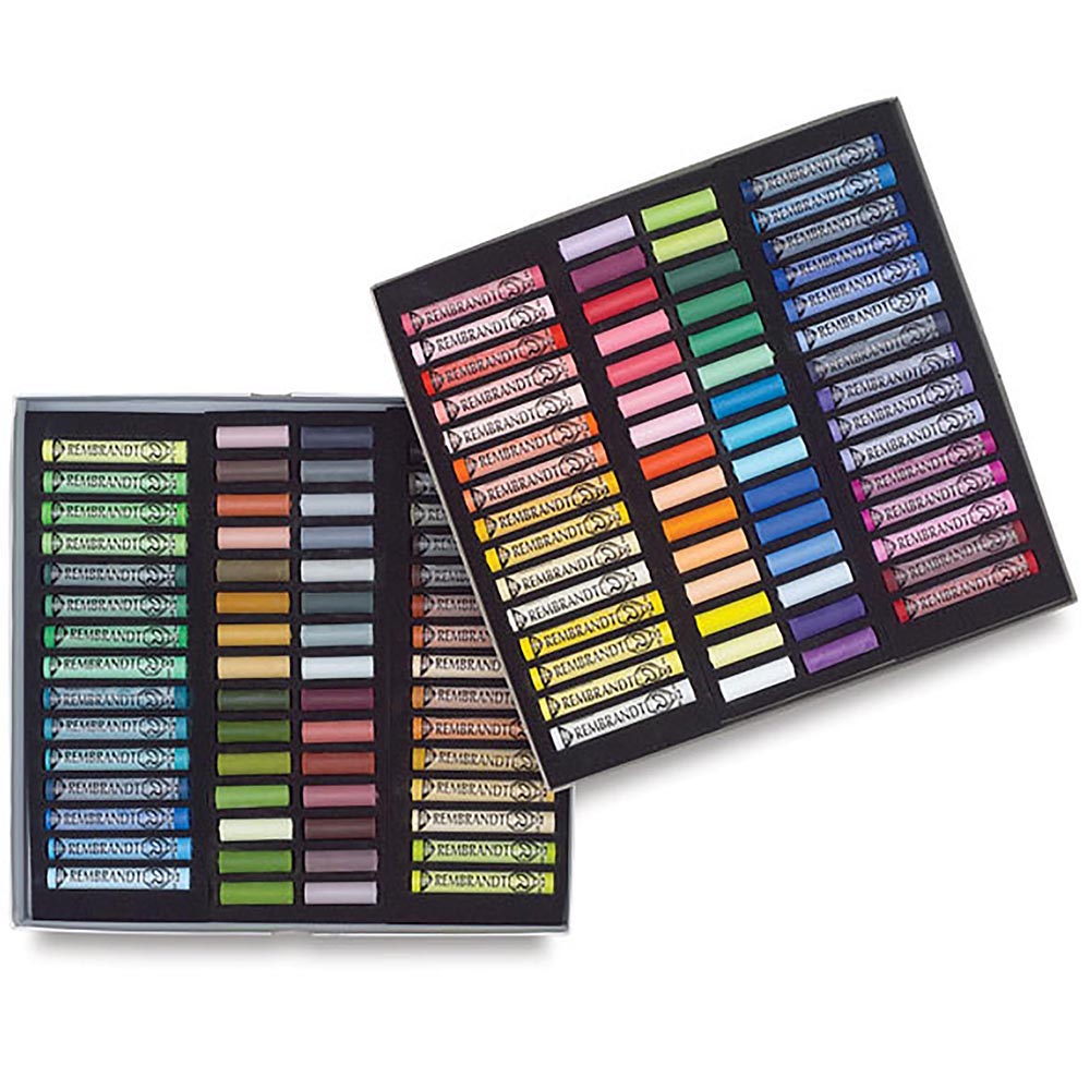 Rembrandt Soft Pastel 120'li Set - Toz Pastel (60 Tam 60 Yarim Boy )