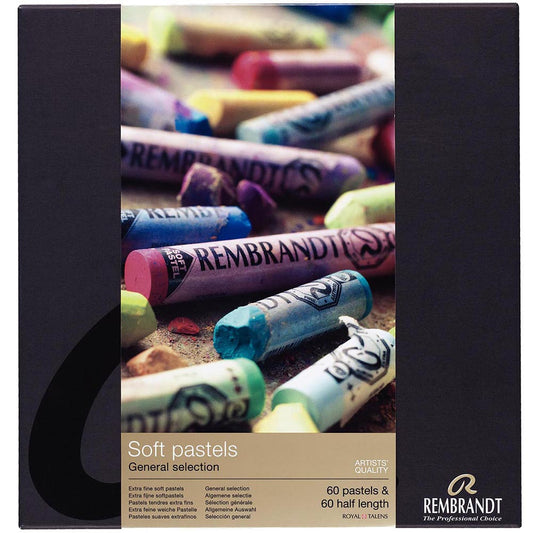 Rembrandt Soft Pastel 120'li Set - Toz Pastel (60 Tam 60 Yarim Boy )