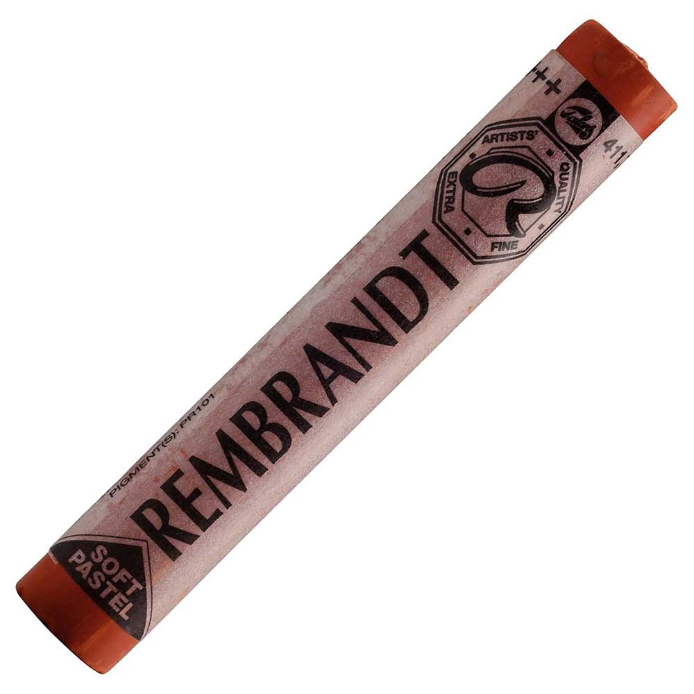 Rembrandt Soft Pastel Burnt Sienna 411.7