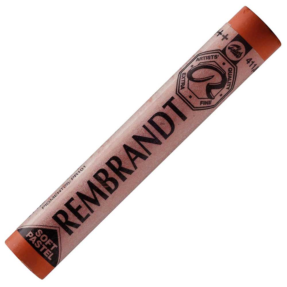 Rembrandt Soft Pastel Burnt Sienna 411.8