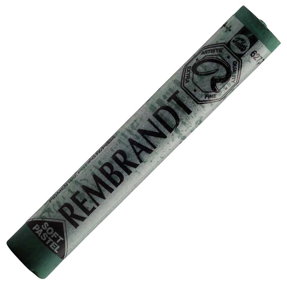 Rembrandt Soft Pastel Cinnabar Green Deep 627.7