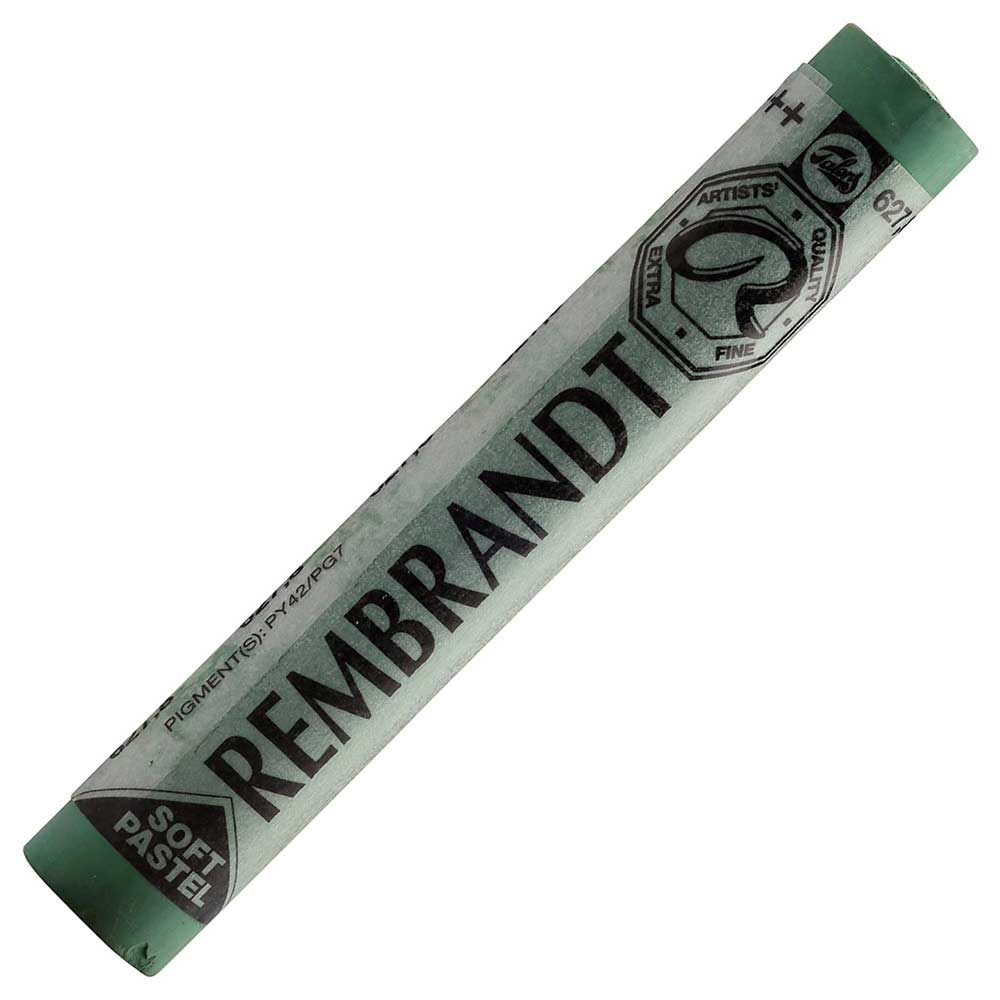 Rembrandt Soft Pastel Cinnabar Green Deep 627.8