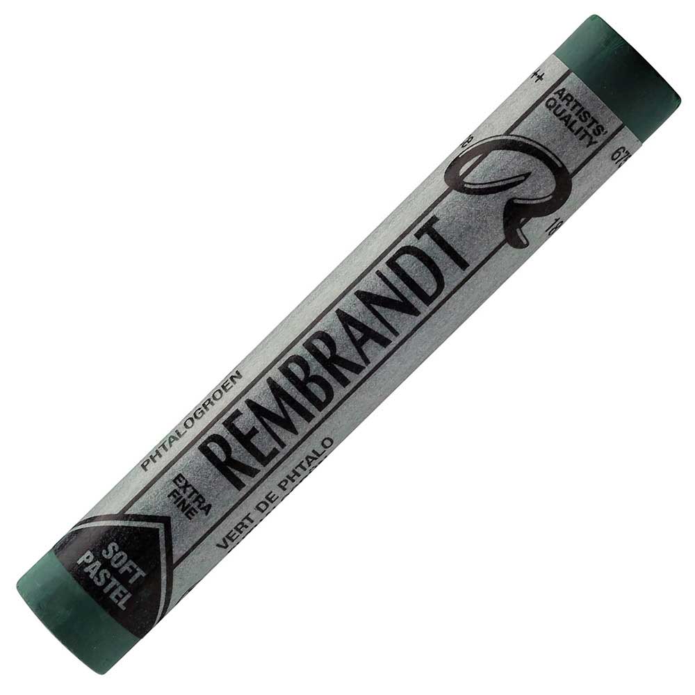 Rembrandt Soft Pastel Phthalo Green 675.3