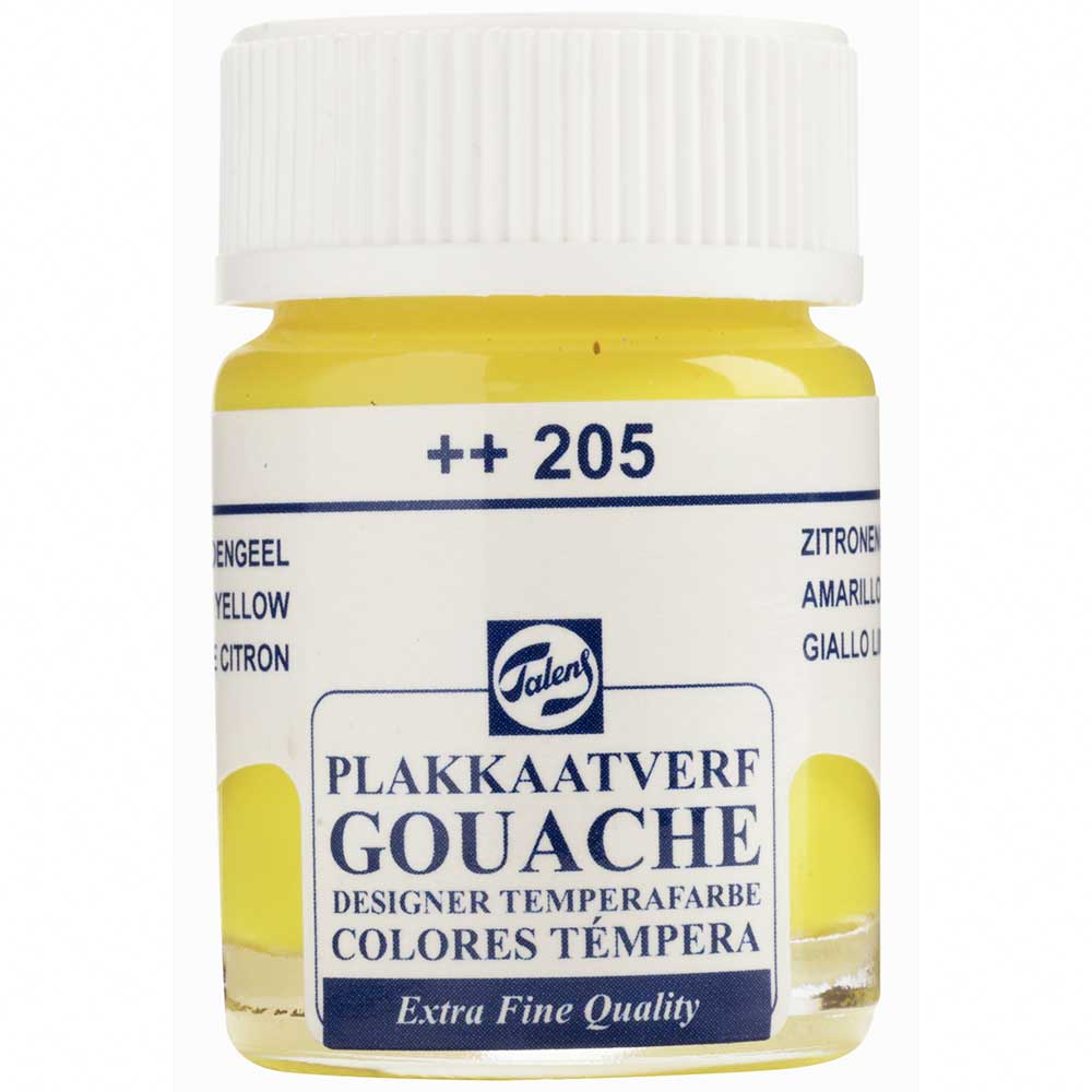 Talens Guaj 16ml Lemon Yellow 205