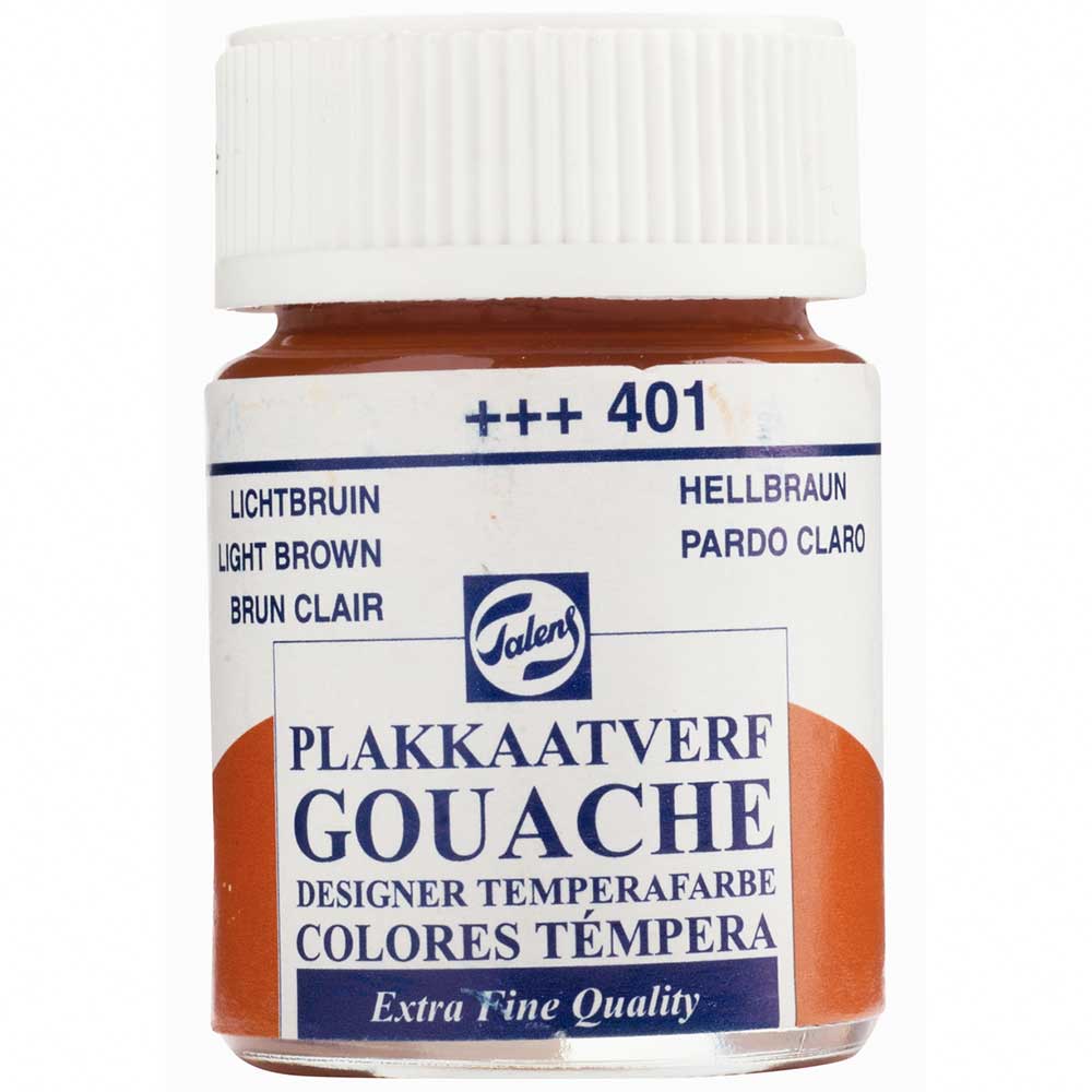 Talens Guaj 16ml Light Brown 401