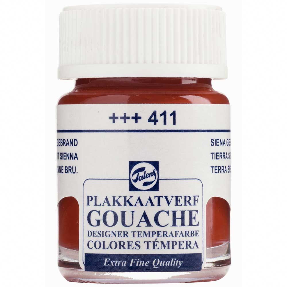Talens Guaj 16ml Burnt Sienna 411