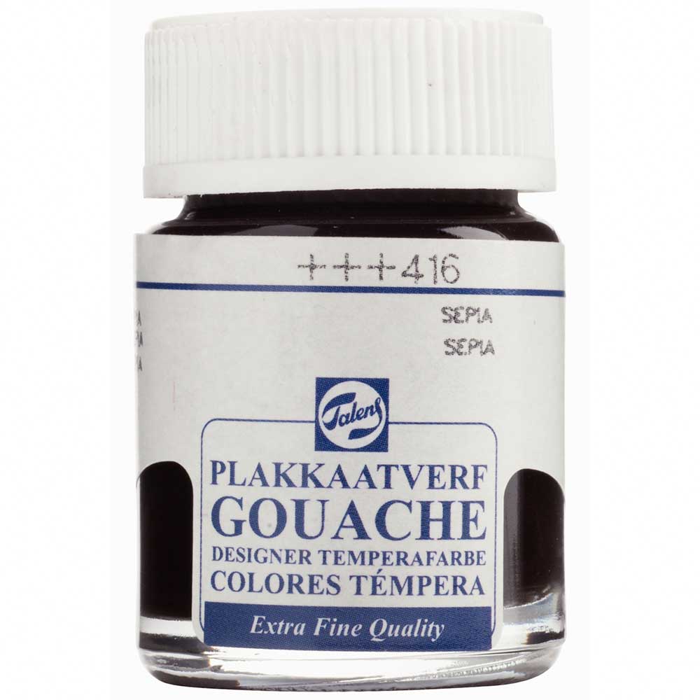 Talens Guaj 16ml Sepia 416