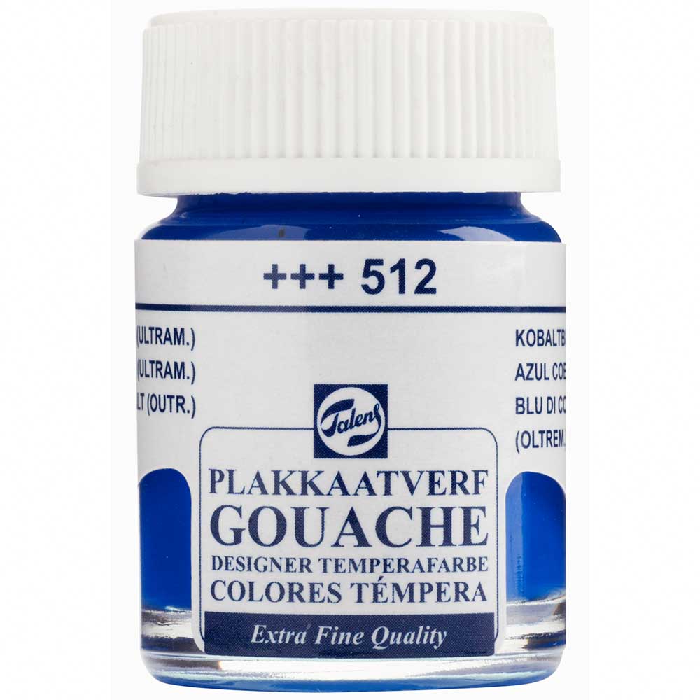 Talens Guaj 16ml Cobalt Blue Ultramarine 512