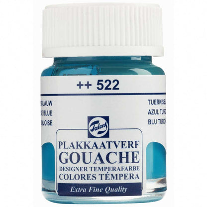 Talens Guaj 16ml Turquoise Blue 522
