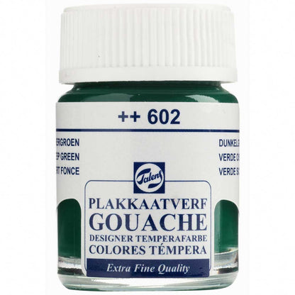Talens Guaj 16ml Deep Green 602