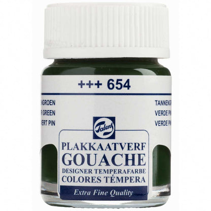 Talens Guaj 16ml Fir Green 654