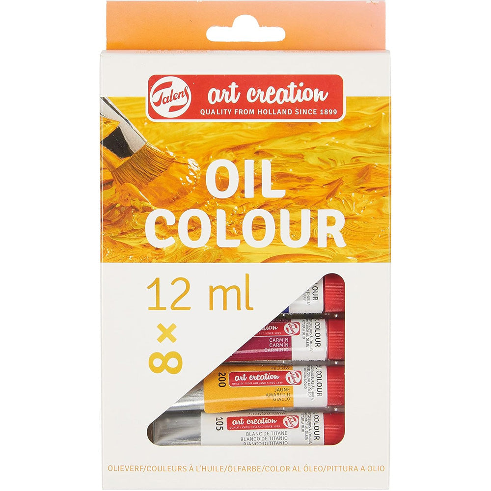 Art Creation Expression Oil Colour Set (8x12ml Yağlı Boya)