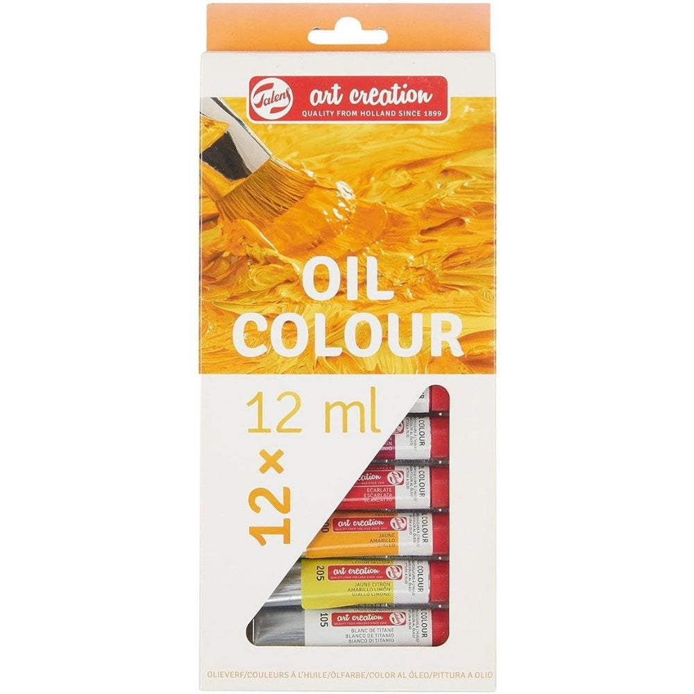 Art Creation Expression Oil Colour Set (12x12ml Yağlı Boya)